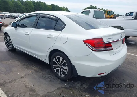 2013 Honda Civic Ex-L из США, поврежденный, VIN 2HGFB2F90DH502497